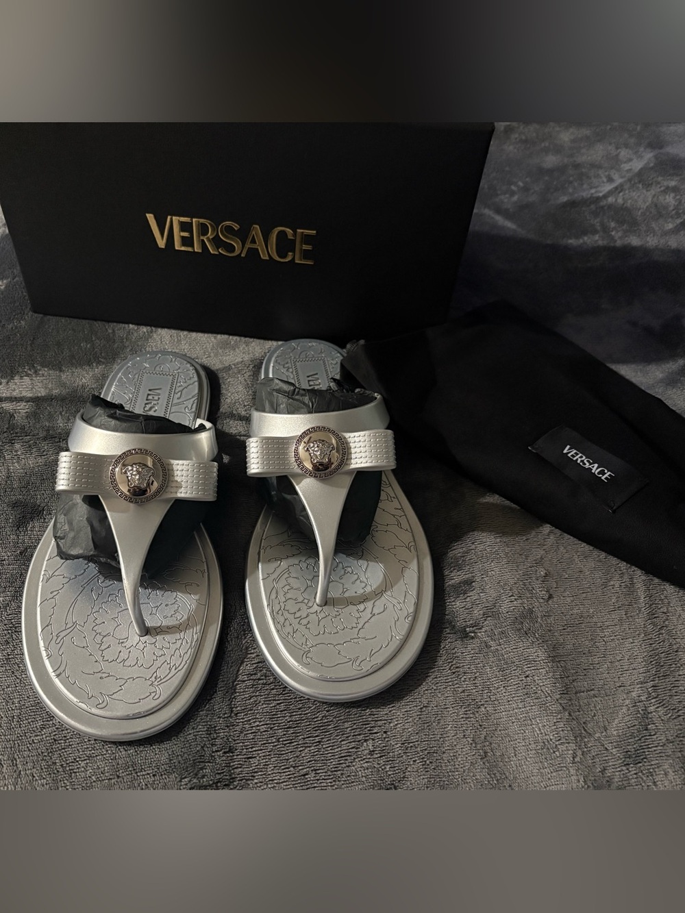 Versace Medusa sandals